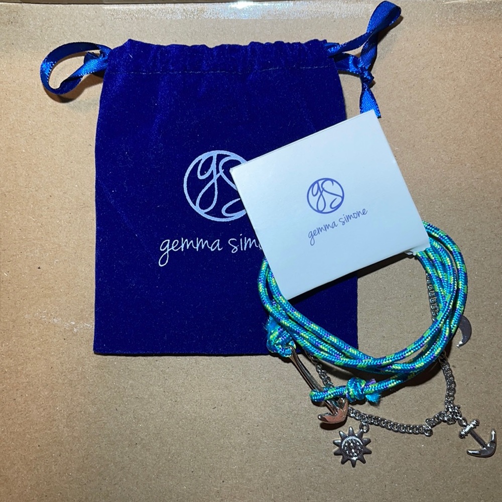 Gemma Simone Jewelry- 2 ankle bracelets
